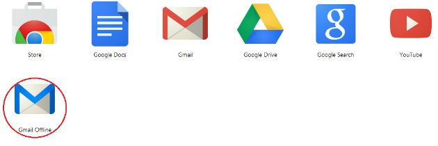 Gmail Offline in App